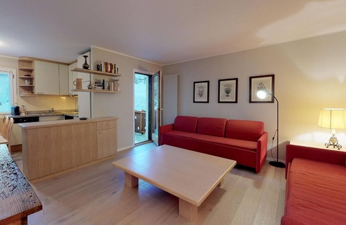 Sankt Moritz-Bad Apartment | Very well located apartment house in the area of Park-Salet.