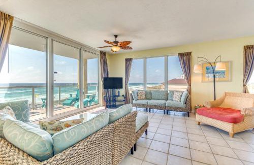 Navarre Beach Apartment | Vibrant Navarre Condo Pool and Beach Chair Service!