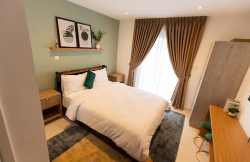 East Legon Apartment | Vibrant Studio at Loxwood House