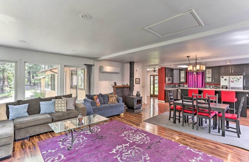 Weaverville House | Vibrant Weaverville Escape w/Deck & Creek!