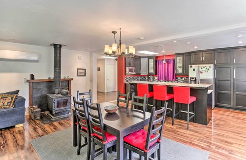 Weaverville House | Vibrant Weaverville Escape w/Deck & Creek!