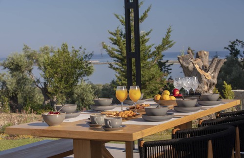 Spanokhorion Villa | VIENTO VILLAS 2 bedrooms private pool sea views near Lefkada town & beachesn