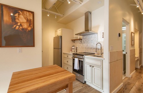 Downtown Santa Fe Apartment | View Loft at Historic Plaza - Spacious 410 Sq ft