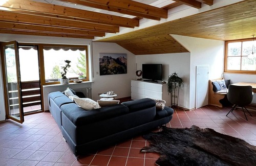 Ettensberg Apartment | View of Falkenstein, Germany