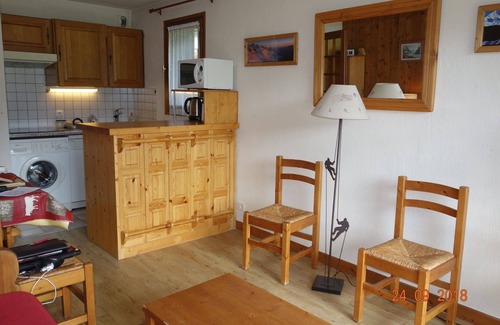 Chamonix City Centre Apartment | View of the Mont-Blanc massif from the foot of the Chamonix slopes