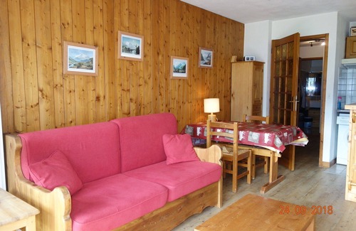 Chamonix City Centre Apartment | View of the Mont-Blanc massif from the foot of the Chamonix slopes