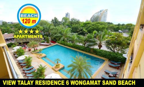 North Pattaya Apartment | View Talay Residence 6 Wongamat Sand Beach