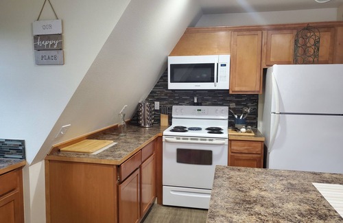 Pinehurst Condo | Views of the Mountain from the private decks of this upstairs condo.