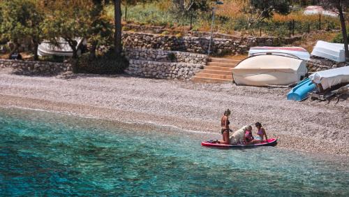 Gdinj Villa | Vila Lila Hvar - Sustainable Stone Cliff House