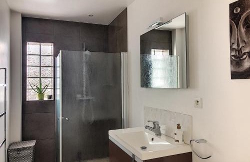 Donville-les-Bains House | Villa à 150m de la plage avec piscine et WiFi gratuit - FR-1-361-8