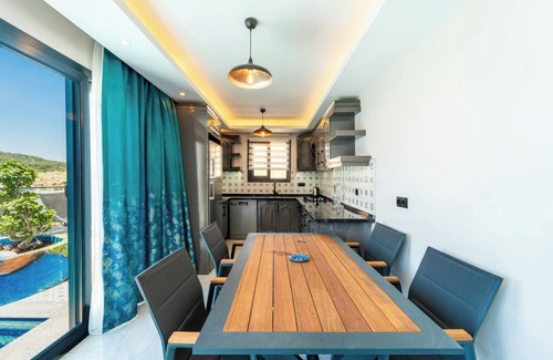 Faralya Villa | VILLA-11890 - Charming holiday villa with sea view, heated pool, jacuzzi