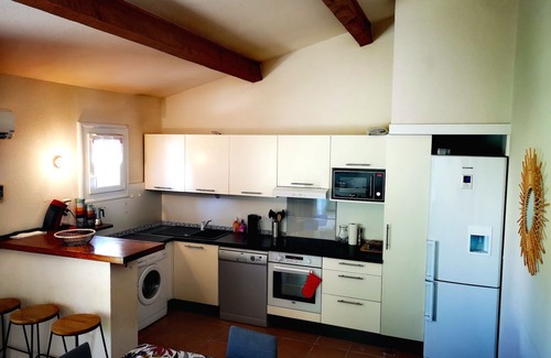 Plage de la Garonnette Villa | Villa 130 m from the beach with pool table and swimming pool in the residence