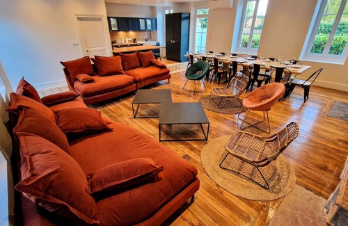 Epinac Villa | Villa 1848/Heated swimming pool all time/Sauna/Billiards/Table football