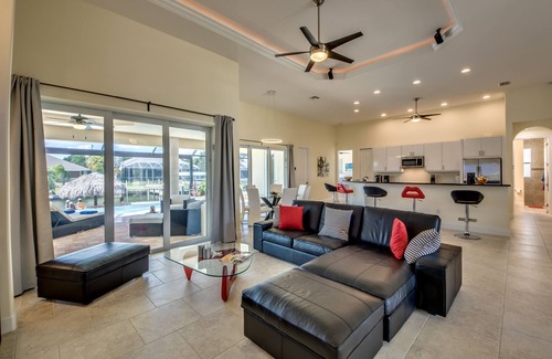 Pelican Villa | Villa 1st Place - luxury villa on the canal with pool, spa and boat lift