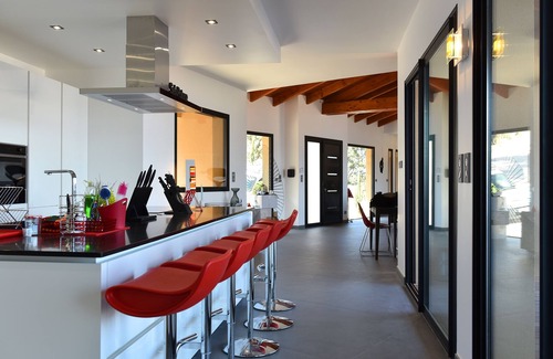 Verghia Villa | Villa 6 Bedrooms, sea view, swimming pool on Ajaccio's south shore