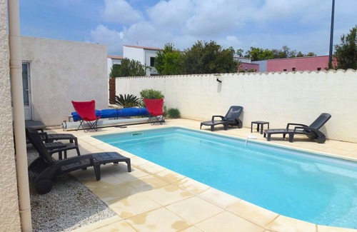 Les Bormettes Villa | Villa 6 Personnes Bord DE MER 3 Avec Piscine Clim. Wifi