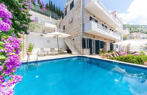 Municipality of Dubrovnik Villa | Villa Adrian - Six Bedroom Villa with Swimming pool and Sea View