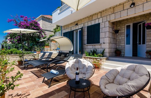 Municipality of Dubrovnik Villa | Villa Adrian - Six Bedroom Villa with Swimming pool and Sea View