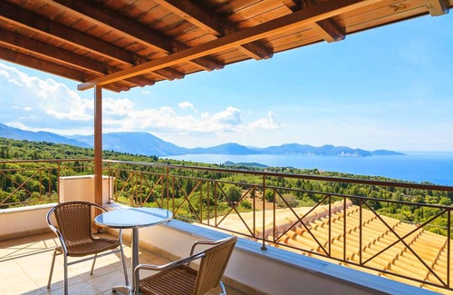 Mesovounia Villa | Villa Aetos Large Private Pool Sea Views A C Wifi Eco-friendly - 921
