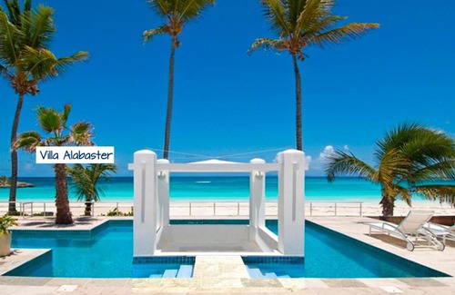 Oyster Pond Villa | Villa Alabaster ~ Literally Oceanfront Dawn Beach
