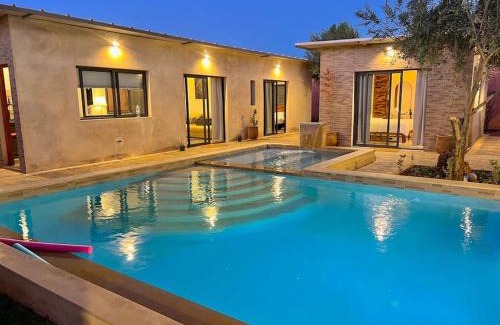 El Aggada Villa | Villa Alambra Marrakech sur Atlas, Piscine privée