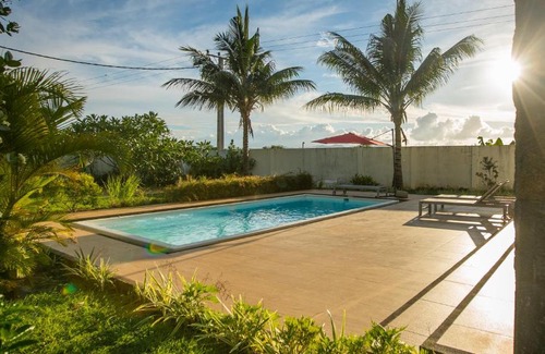 Belle Mare Villa | Villa Angelou - Sunlit Beach Getaway with Pool and WIFI