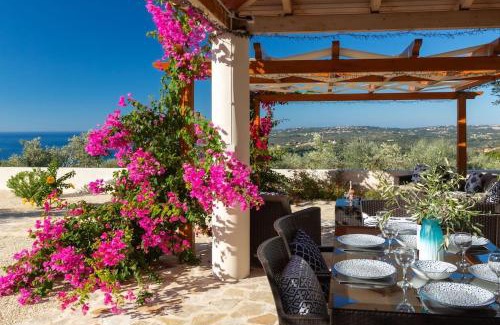 Mousata Villa | Villa Anna Margarita, beautiful modern villa with far reaching sea views