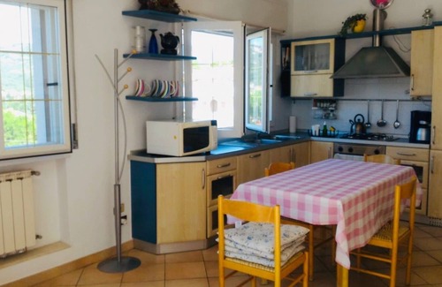 Poggi Villa | Villa Anna sea and hills view with garden, solarium, jacuzzi, patio, BBQ