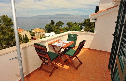 Sutivan Apartment | Villa Anni-Studio with Sea View Balcony(A4)