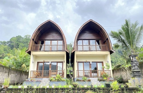 Wisma Kerta Cabin | Villa Anteng with Rice Fields View at Sidemen