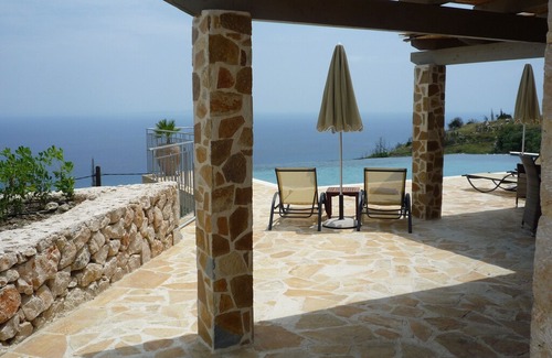 Skala Villa | Villa Antonio -Contact me for DISCOUNT PRICE FOR 2020. Sea views & infinity pool