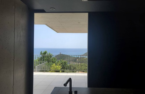Pinarellu Villa | VILLA ARCHITECTE 5☆ 180° SEA VIEW and TOUR GÉNOISE. HEATED POOL. INTIMACY.