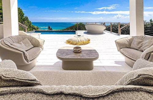 Cul de Sac Villa | Villa Atao, sublime sea view of Orient Bay and the islands