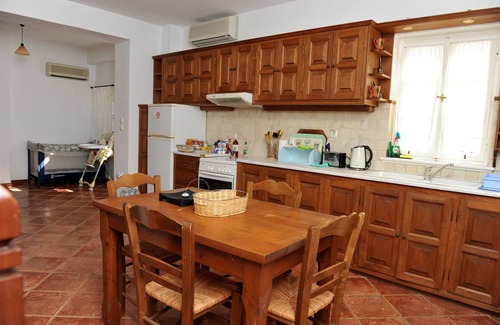 Hydra Villa | Villa Athina Recommended For Families. Is A Detached Stone House Near Sea Side