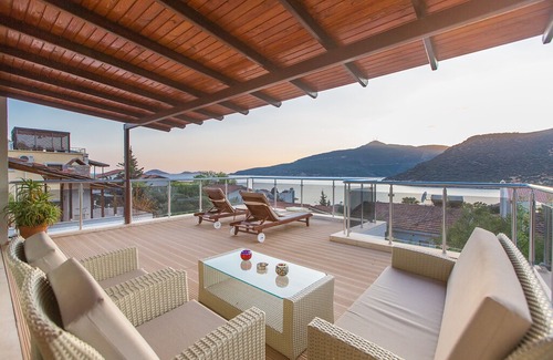 Kalkan Villa | Villa Australis- Luxury Villa, Penthouse Retreat, Private Pool, Bay Views
