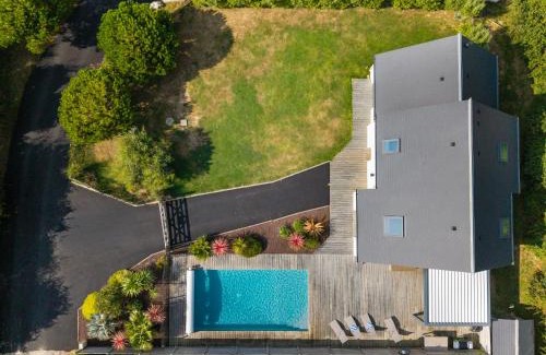 Barneville-Carteret House | Villa avec piscine privée, sauna, jardin et parking