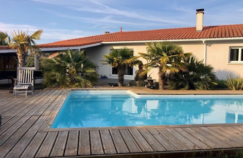 Le Teich Villa | Villa Avec Piscine Dans Écrin de Verdure Bassin Arcachon 6 Couchages