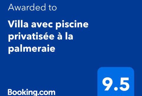 Palmeraie Villa | Villa avec piscine privatisée à la palmeraie
