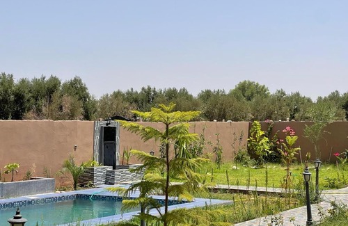 Ait Faska Villa | Villa avec piscine (régions de Marrakech)