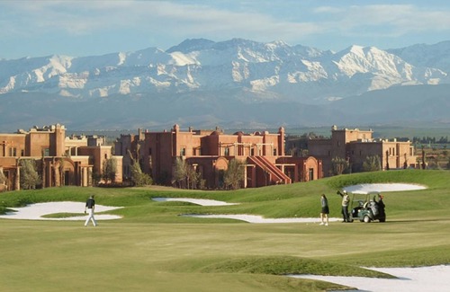 Tameslouht Villa | Villa avec vue sur l’atlas et le golf de Samanah