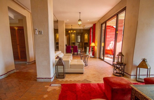 Tameslouht Villa | Villa avec vue sur l’atlas et le golf de Samanah