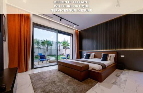 Tnine Ourika Villa | Villa AZUR - Wifi, Piscine chauffée, Sans vis-à-vis