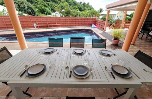 Bellefontaine Villa | Villa Béliya 3 bd piscine mer 8 pers nord caraïbe