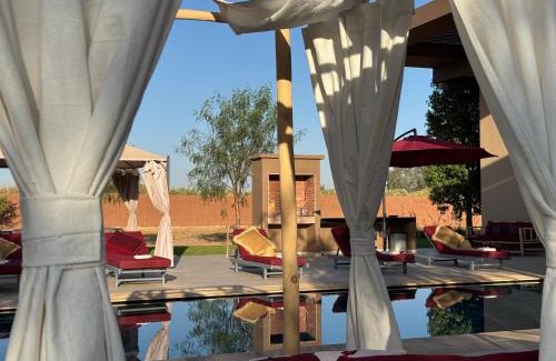Ouled Moumen Villa | Villa Badia, 30 minutes médina, 4 suites, piscine