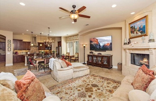 Thousand Palms Villa | Villa Barhi - A Mediterranean Palazzo - Close to Acrisure Arena