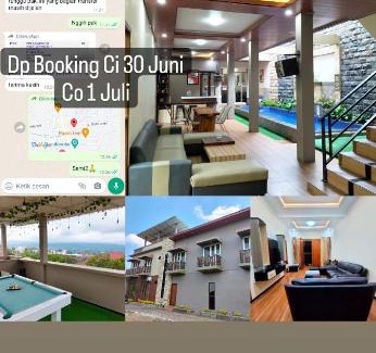 Sidomulyo Villa | Villa Batu Privat Pool Banyak Tipe Unit Cp 08 Lima Tujuh48 Tiga Empat 5864 Byr Offline