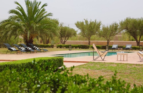 Jaidate Villa | Villa Beldi Chic Novari heated pool-Marrakech- 8pers-breakfast included
