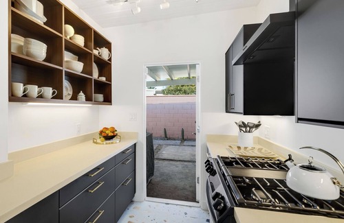 Uptown Design District House | Villa Berne - A Hollywood Regency Mid Century Modern Estate. Pool, Pet Friendly