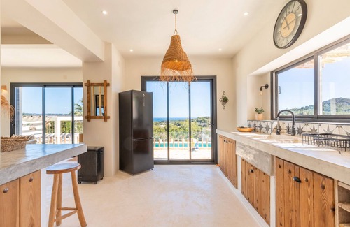 Cap de la Nau Villa | Villa 'Blauet - Adults Only' with Sea View, Wi-Fi and Air Conditioning