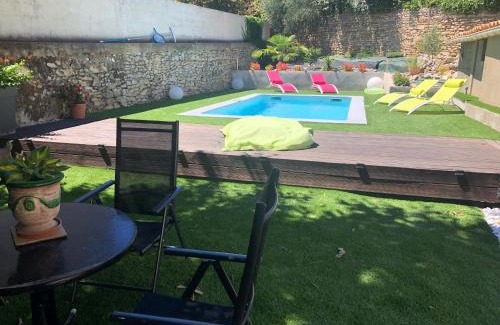 Les 3 Ponts Villa | Villa calme avec piscine privée nimes